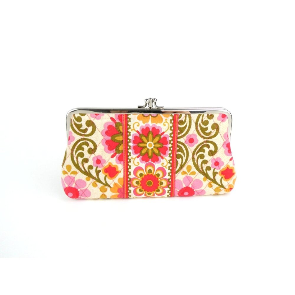 Vera Bradley Folkloric Kisslock Clutch Wallet‎